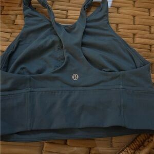 Lululemon longline racer back bra size 8